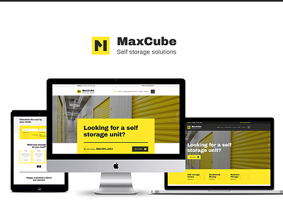 MaxCube | Self Storage Business WordPress Theme business wordpress theme self storage wordpress theme