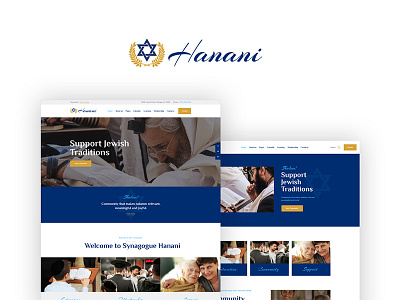 Hanani | Jewish Community & Synagogue WordPress Theme