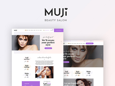 Muji - Beauty Shop and Spa Salon WordPress Theme