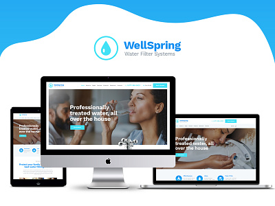 WellSpring | Water Filters & Drinking Water Delivery WP Theme blog blogging business e-commerce web design webdesign wordpress wordpress theme wordpress themes