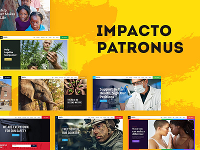 Impacto Patronus | Petitions & Social Activism WordPress Theme e-commerce web design webdesign wordpress wordpress theme wordpress themes