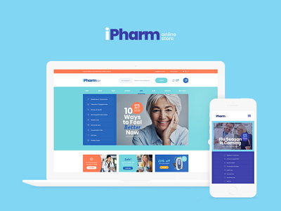 IPharm - Online Pharmacy & Medical WordPress Theme web design web development webdesign woocommerce wordpress wordpress theme wordpress themes