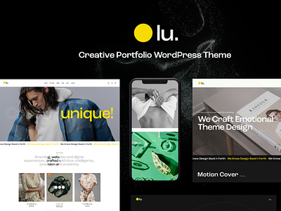 Lunna - Creative Portfolio WordPress Theme