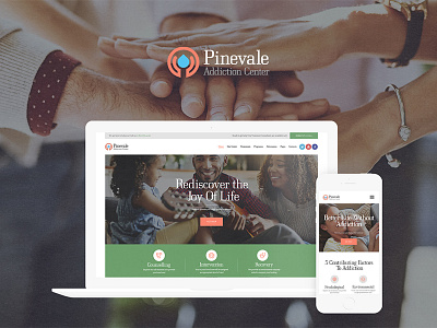 Pinevale | Addiction Recovery and Rehabilitation Center WP Theme addiction center charity clinic drug rehab health health care hospital medical non profit rehabilitation therapy trauma recovery treatment wellness