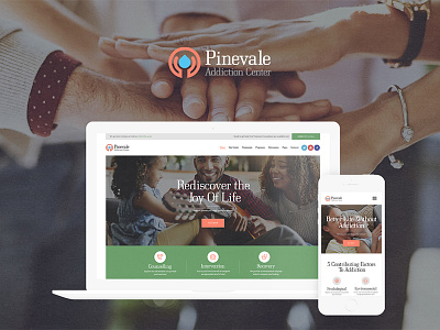 Pinevale | Addiction Recovery and Rehabilitation Center WP Theme
