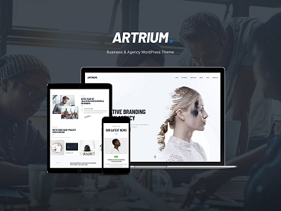 Artrium | Creative Agency & Web Studio WordPress Theme