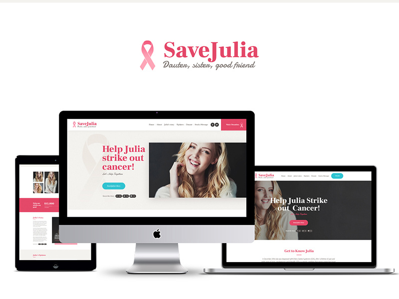 Save Julia | Donation & Fundraising Charity WordPress Theme wordpress development wordpress design wordpress blog wordpress theme fundraising wordpress theme donation wordpress theme charity wordpress theme