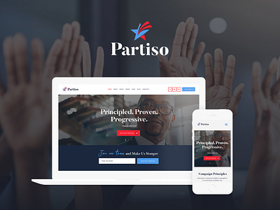 Partiso | Political WordPress Theme for Party & Candidate