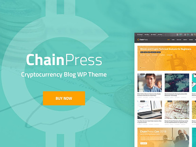 ChainPress | Financial WordPress Business Blog Theme web design web development woocommerce wordpress wordpress blog wordpress theme wordpress themes