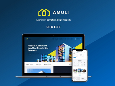 Amuli | Single & Multiple Property Real Estate WordPress Theme