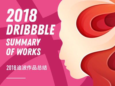 2018 Dribbble Summary Of Works