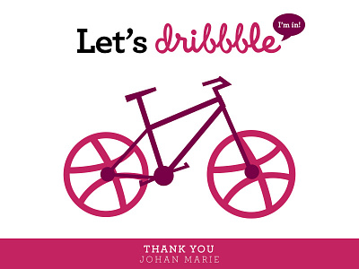 First Dribbble! Thank You!