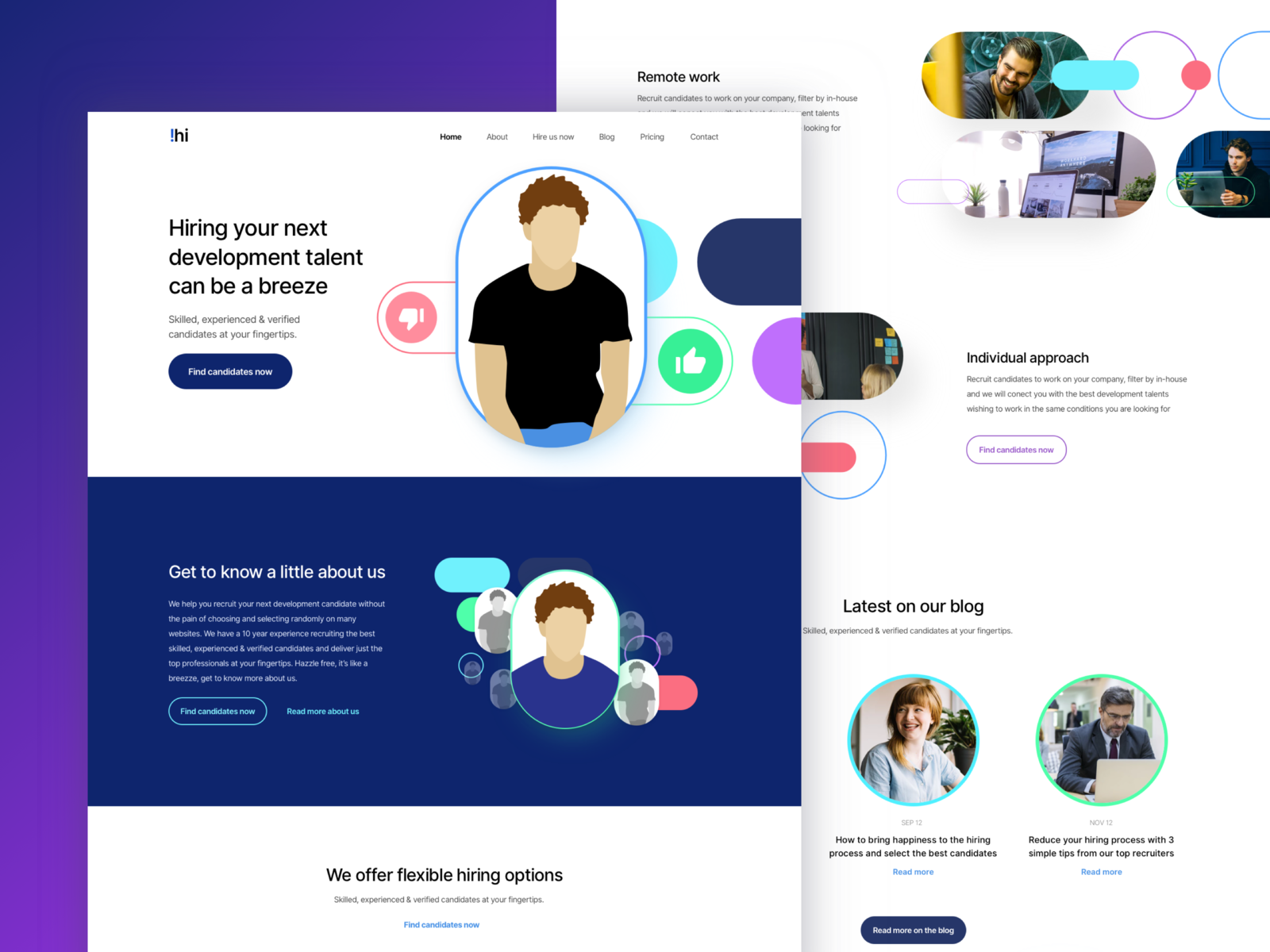 Layout Concept by Caio Calderari on Dribbble