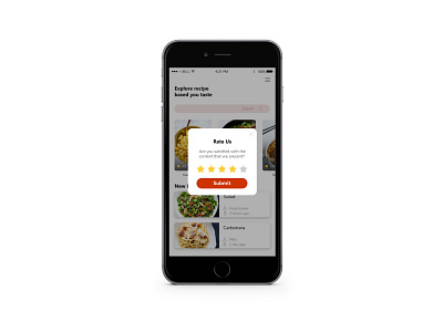 dayliui016 app daily ui dailyui dailyui 016 recipe ux