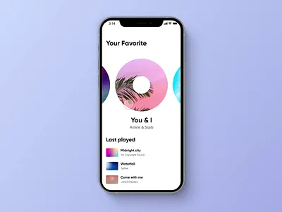 Music player app design inspiration ios mobileapp music app music player music streaming playlist podcast protopie prototype prototyping ui uxdesign