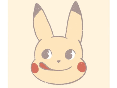 Milky Pika illustration japan milky pikachu pokemon procreate
