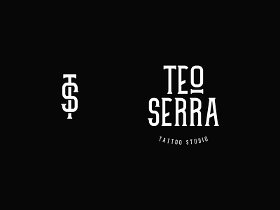 Teo Serra - Tattoo Studio branding branding design design illustration mark monogram monogram letter mark tattoo tattoo artist tattoo design