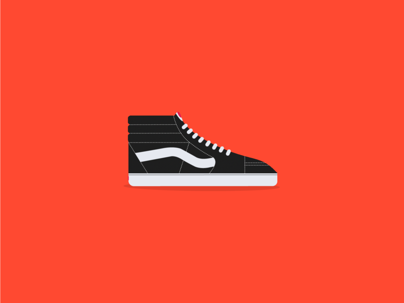 Vans Sk8 Hi By Agustin Bruni On Dribbble