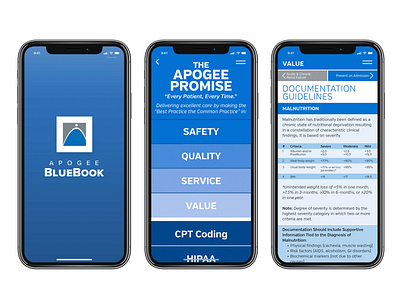 BlueBook App Design