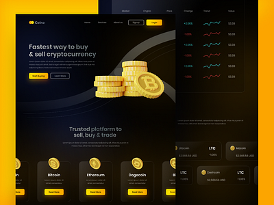 Crypto Landing Page