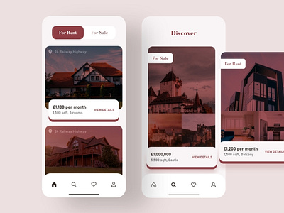 Real Estate App UI