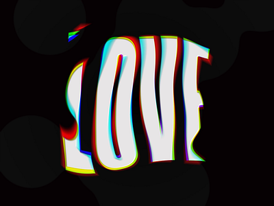All you need is... after effects bubbles typography waves