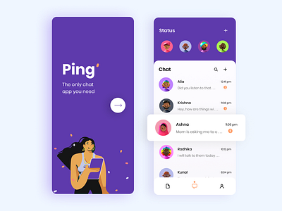 Ping Chat App