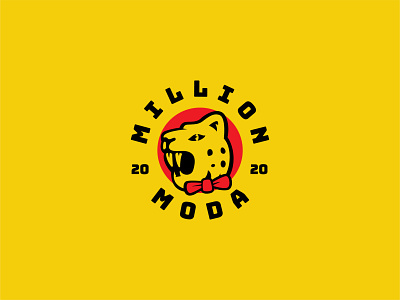 Million Moda Logo Design animal branding clothing design fierce high end jaguar logo million millionaire panther tiger