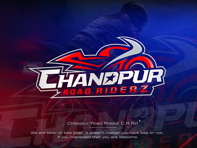 Chandpur Road Riderz( C.R.Rz) Logo Design