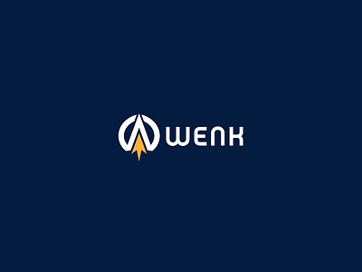 Wenk Logo Design b2b booking booking app brandidentity branding delivery delivery app delivery service design graphic design icon illustration logo tech tech logo vector