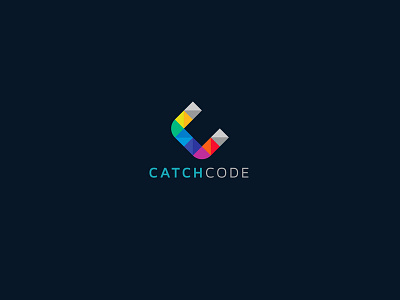 CatchCode logo design project brandidentity branding code coding colorful colorful logo creative design graphic design icon illustration logo vector