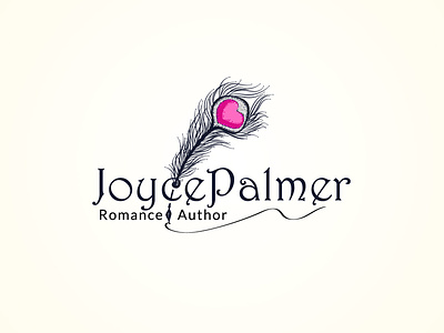 Joyce Palmer-Romance Author Logo Design author authors brandidentity branding design graphic design icon illustration logo rommance vector writter