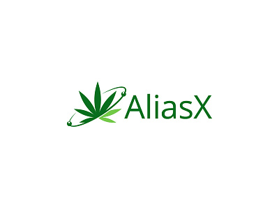 AliasX Logo brandidentity branding cannabis design graphic design icon illustration logo medicine nano nanotechnology vector