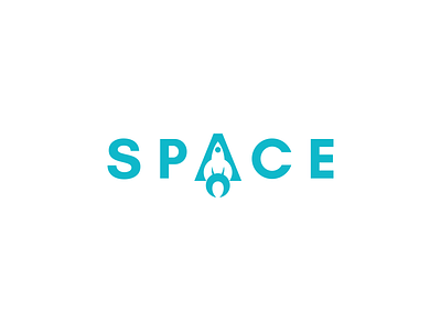 Space art brand design identity logo space thirtylogos