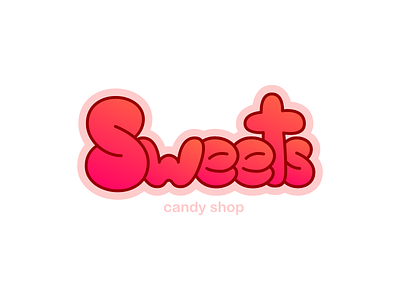 Sweets art brand candy design identity logo thirtylogos