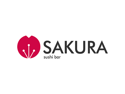Sakura art brand design identity logo sakura thirtylogos