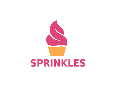 Sprinkles art brand design identity logo sprinkles thirtylogos