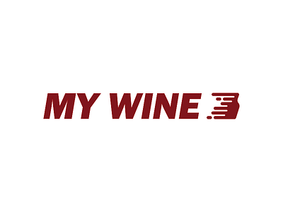 My Wine art brand design identity logo thirtylogos wine