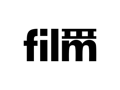 Film art brand design film identity logo thirtylogos