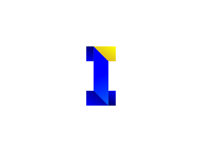 I art brand coreldraw design letter logo minimalist vector