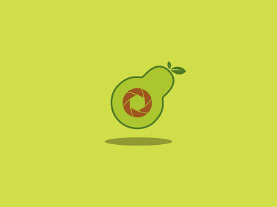 Avocam avocado cam camera fruit logo green logo photography shutter