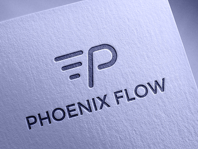 Phoenix Flow branding design logo