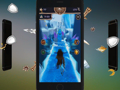 Max iOS/Android game conceptual direction ux
