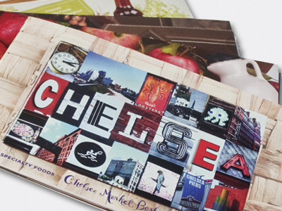 Chelsea Market Baskets Catalogs catalog print design