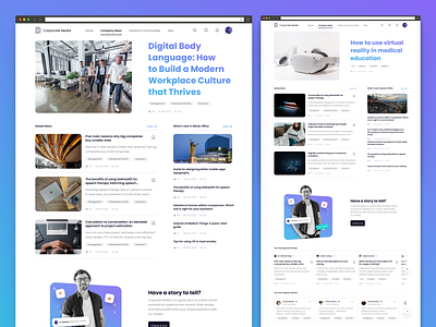 Media Portal | UI Design design ui ux