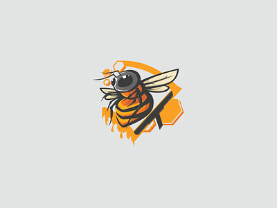 Bumblebee ai animal avatar bee brand bumblebee cleaning design illustration logo mascot services