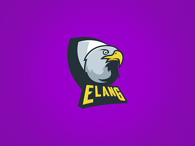 Elang avatar design logo mascot twitch youtube