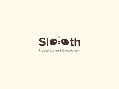 'Slooth' Logo Design cute dailyui illustration logo logo design branding logodesign logotype typography