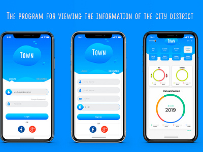 Ux Programm for Information of the City