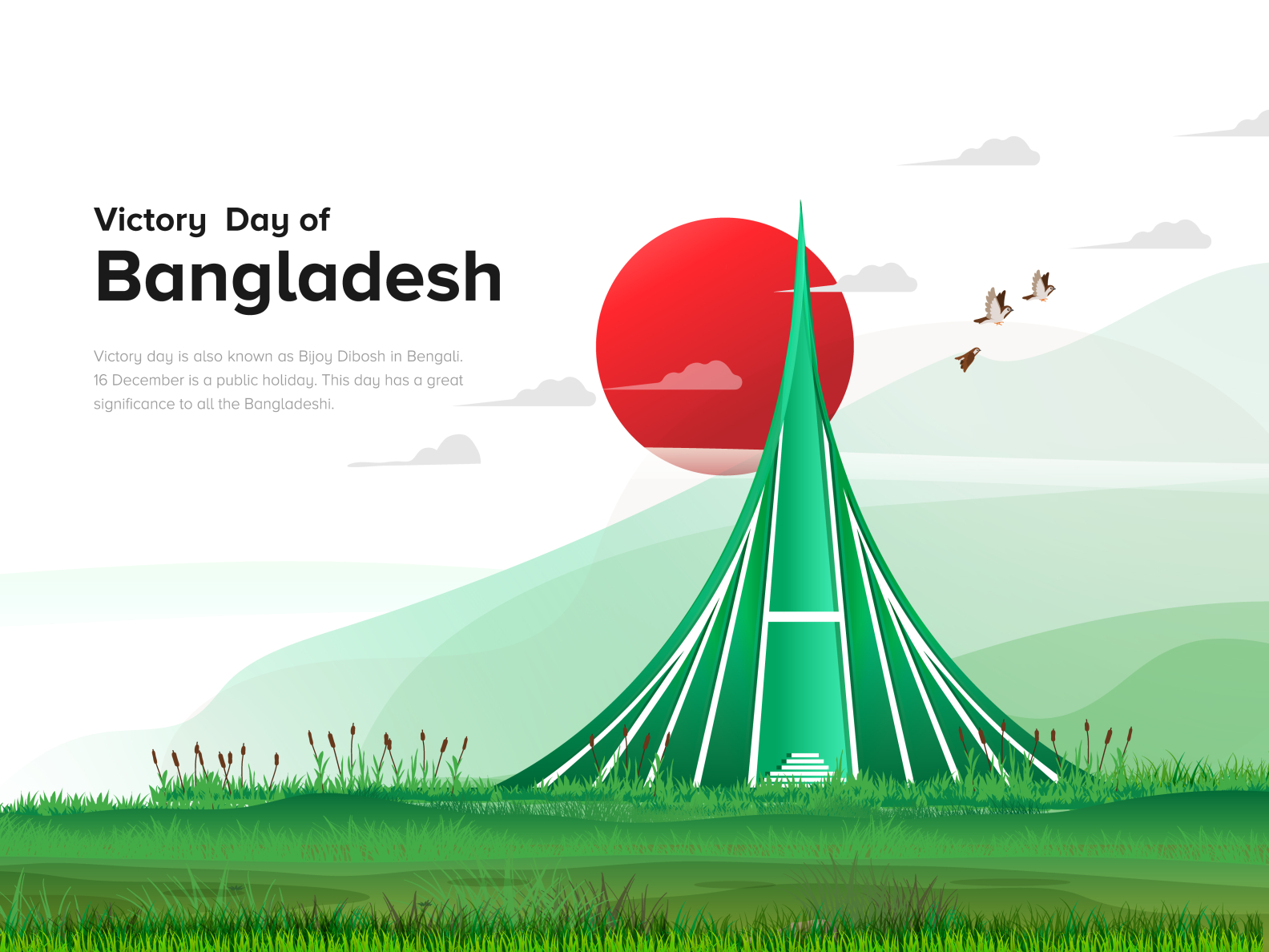 16 december victory day of bangladesh flowers image